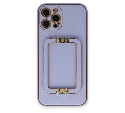 iPhone 12 Pro Kılıf Coco Elit Kapak - Lila iPhone 12 Pro Kılıf Coco Elit Kapak - Lila