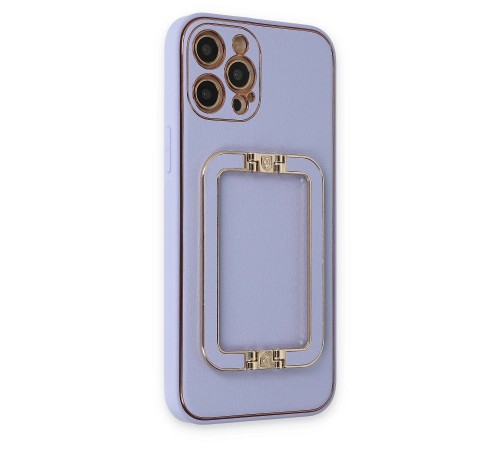 iPhone 12 Pro Kılıf Coco Elit Kapak - Lila iPhone 12 Pro Kılıf Coco Elit Kapak - Lila