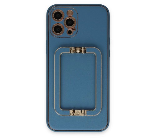 iPhone 12 Pro Kılıf Coco Elit Kapak - Mavi iPhone 12 Pro Kılıf Coco Elit Kapak - Mavi