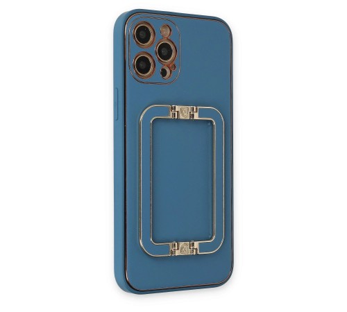 iPhone 12 Pro Kılıf Coco Elit Kapak - Mavi iPhone 12 Pro Kılıf Coco Elit Kapak - Mavi