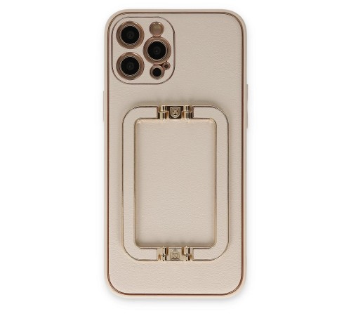 iPhone 12 Pro Kılıf Coco Elit Kapak - Gold