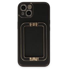 iPhone 13 Kılıf Coco Elit Kapak - Siyah