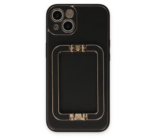 iPhone 13 Kılıf Coco Elit Kapak - Siyah iPhone 13 Kılıf Coco Elit Kapak - Siyah