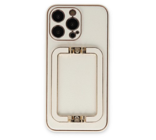 iPhone 13 Pro Kılıf Coco Elit Kapak - Beyaz iPhone 13 Pro Kılıf Coco Elit Kapak - Beyaz