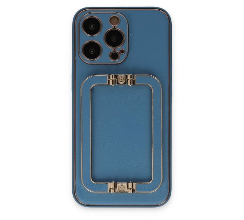 iPhone 13 Pro Kılıf Coco Elit Kapak - Mavi iPhone 13 Pro Kılıf Coco Elit Kapak - Mavi