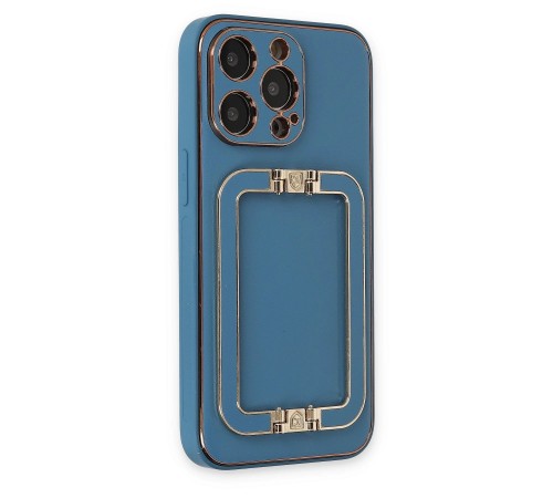iPhone 13 Pro Kılıf Coco Elit Kapak - Mavi iPhone 13 Pro Kılıf Coco Elit Kapak - Mavi