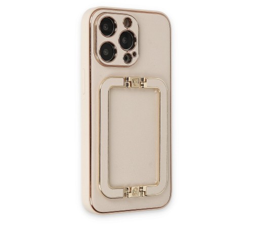 iPhone 13 Pro Kılıf Coco Elit Kapak - Gold iPhone 13 Pro Kılıf Coco Elit Kapak - Gold