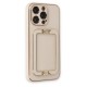 iPhone 13 Pro Kılıf Coco Elit Kapak - Gold