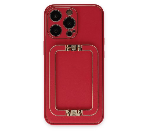 iPhone 13 Pro Max Kılıf Coco Elit Kapak - Kırmızı iPhone 13 Pro Max Kılıf Coco Elit Kapak - Kırmızı