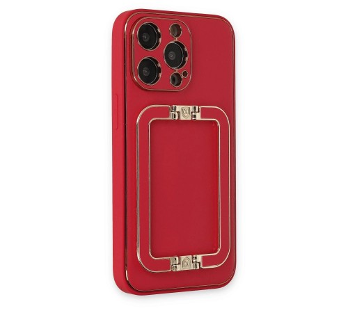 iPhone 13 Pro Max Kılıf Coco Elit Kapak - Kırmızı iPhone 13 Pro Max Kılıf Coco Elit Kapak - Kırmızı