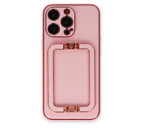 iPhone 13 Pro Max Kılıf Coco Elit Kapak - Pembe iPhone 13 Pro Max Kılıf Coco Elit Kapak - Pembe
