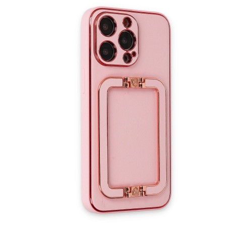 iPhone 13 Pro Max Kılıf Coco Elit Kapak - Pembe iPhone 13 Pro Max Kılıf Coco Elit Kapak - Pembe