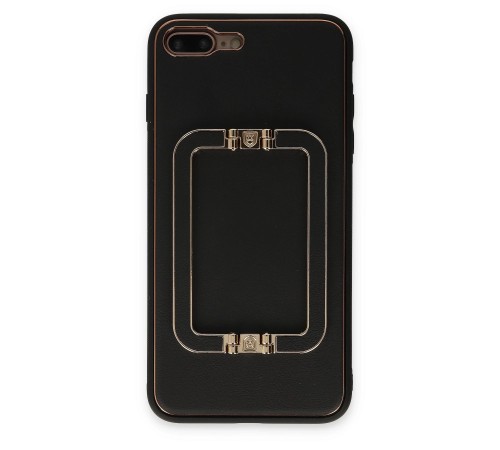 iPhone 7 Plus Kılıf Coco Elit Kapak - Siyah iPhone 7 Plus Kılıf Coco Elit Kapak - Siyah