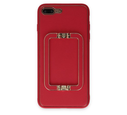 iPhone 7 Plus Kılıf Coco Elit Kapak - Kırmızı iPhone 7 Plus Kılıf Coco Elit Kapak - Kırmızı