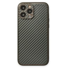 iPhone 13 Pro Kılıf Coco Karbon Silikon - Füme