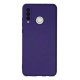 Huawei P30 Lite Kılıf Nano içi Kadife Silikon - Mor