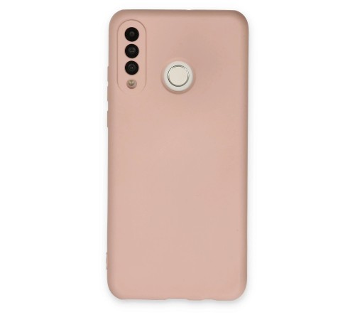 Huawei P30 Lite Kılıf Nano içi Kadife Silikon - Pudra Huawei P30 Lite Kılıf Nano içi Kadife Silikon - Pudra