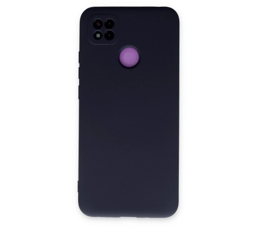 Xiaomi Redmi 9C Kılıf Nano içi Kadife Silikon - Lacivert Xiaomi Redmi 9C Kılıf Nano içi Kadife Silikon - Lacivert