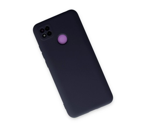 Xiaomi Redmi 9C Kılıf Nano içi Kadife Silikon - Lacivert Xiaomi Redmi 9C Kılıf Nano içi Kadife Silikon - Lacivert