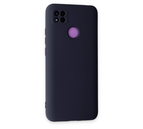 Xiaomi Redmi 9C Kılıf Nano içi Kadife Silikon - Lacivert Xiaomi Redmi 9C Kılıf Nano içi Kadife Silikon - Lacivert