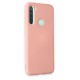 Xiaomi Redmi Note 8 Kılıf Nano içi Kadife Silikon - Pudra