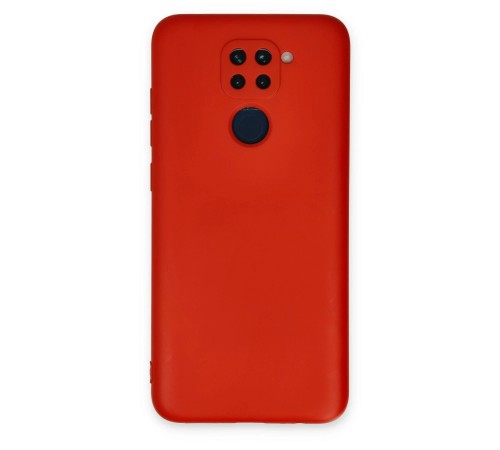 Xiaomi Redmi Note 9 Kılıf Nano içi Kadife Silikon - Kırmızı Xiaomi Redmi Note 9 Kılıf Nano içi Kadife Silikon - Kırmızı