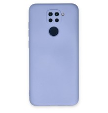 Xiaomi Redmi Note 9 Kılıf Nano içi Kadife Silikon - Lila
