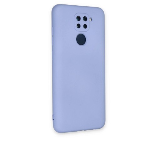 Xiaomi Redmi Note 9 Kılıf Nano içi Kadife Silikon - Lila Xiaomi Redmi Note 9 Kılıf Nano içi Kadife Silikon - Lila