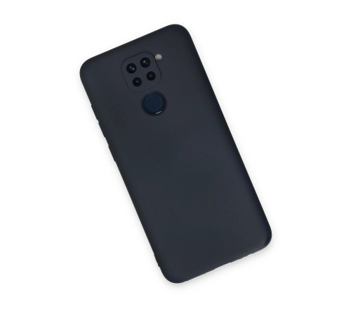 Xiaomi Redmi Note 9 Kılıf Nano içi Kadife Silikon - Lacivert Xiaomi Redmi Note 9 Kılıf Nano içi Kadife Silikon - Lacivert
