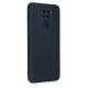 Xiaomi Redmi Note 9 Kılıf Nano içi Kadife Silikon - Lacivert