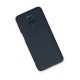 Xiaomi Redmi Note 9 Pro Kılıf Nano içi Kadife Silikon - Lacivert