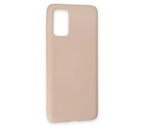 Samsung Galaxy S20 Plus Kılıf Nano içi Kadife Silikon - Pudra Samsung Galaxy S20 Plus Kılıf Nano içi Kadife Silikon - Pudra