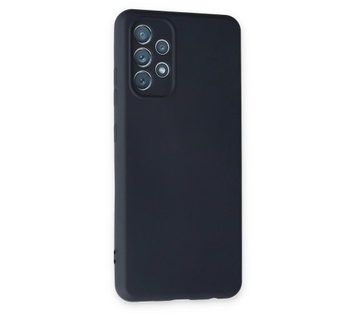 Samsung Galaxy A32 Kılıf Nano içi Kadife Silikon - Lacivert Samsung Galaxy A32 Kılıf Nano içi Kadife Silikon - Lacivert