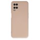 Oppo A54 4G Kılıf Nano içi Kadife Silikon - Pudra