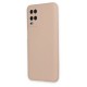 Oppo A54 4G Kılıf Nano içi Kadife Silikon - Pudra