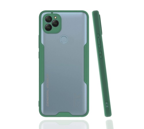 General Mobile GM 22 Kılıf Platin Silikon - Yeşil General Mobile GM 22 Kılıf Platin Silikon - Yeşil