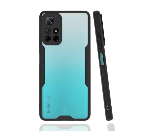 Xiaomi Redmi Note 11T Kılıf Platin Silikon - Siyah Xiaomi Redmi Note 11T Kılıf Platin Silikon - Siyah