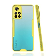 Xiaomi Redmi Note 11T Kılıf Platin Silikon - Sarı