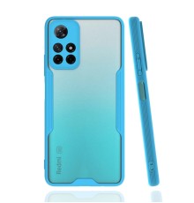 Xiaomi Redmi Note 11T Kılıf Platin Silikon - Mavi