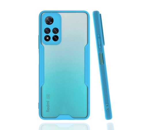Xiaomi Redmi Note 11 Pro Plus 5G Kılıf Platin Silikon - Mavi Xiaomi Redmi Note 11 Pro Plus 5G Kılıf Platin Silikon - Mavi