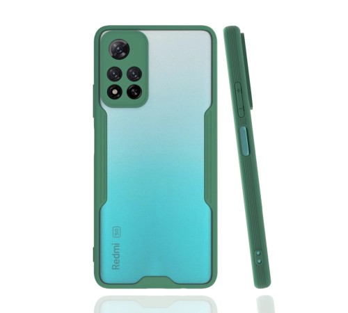 Xiaomi Redmi Note 11 Pro Plus 5G Kılıf Platin Silikon - Yeşil Xiaomi Redmi Note 11 Pro Plus 5G Kılıf Platin Silikon - Yeşil