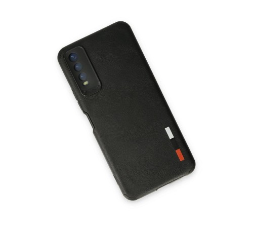 Vivo Y11S Kılıf Loop Deri Silikon - Siyah Vivo Y11S Kılıf Loop Deri Silikon - Siyah