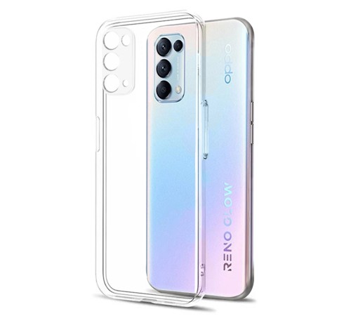 Oppo Reno 5 Kılıf Lüx Şeffaf Silikon Oppo Reno 5 Kılıf Lüx Şeffaf Silikon