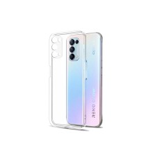 Oppo Reno 5 Pro Kılıf Lüx Şeffaf Silikon