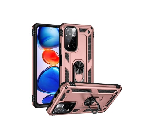 Xiaomi Redmi Note 11 Pro Plus 5G Kılıf Sofya Yüzüklü Silikon Kapak - Rose Xiaomi Redmi Note 11 Pro Plus 5G Kılıf Sofya Yüzüklü Silikon Kapak - Rose