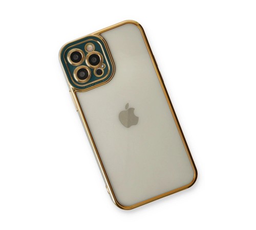 iPhone 12 Pro Kılıf Liva Lens Silikon - Yeşil iPhone 12 Pro Kılıf Liva Lens Silikon - Yeşil
