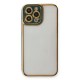 iPhone 13 Pro Max Kılıf Liva Lens Silikon - Yeşil