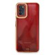 Samsung Galaxy A03S Kılıf Liva Lens Silikon - Rose