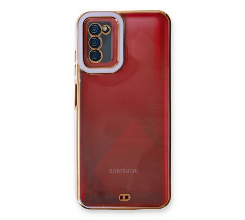 Samsung Galaxy A03S Kılıf Liva Lens Silikon - Lila Samsung Galaxy A03S Kılıf Liva Lens Silikon - Lila