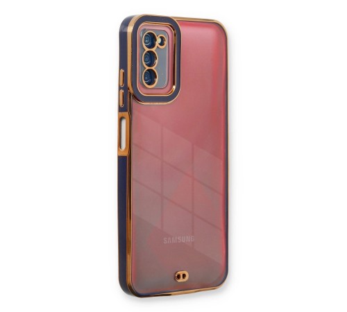 Samsung Galaxy A03S Kılıf Liva Lens Silikon - Mavi Samsung Galaxy A03S Kılıf Liva Lens Silikon - Mavi